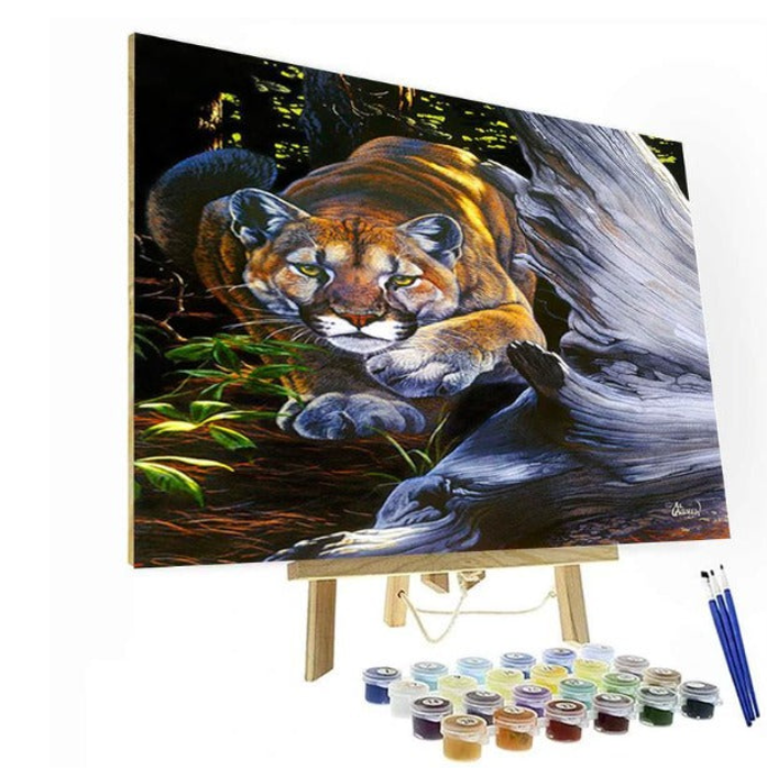 Paint By Number Diy Painting Kit The Hunter