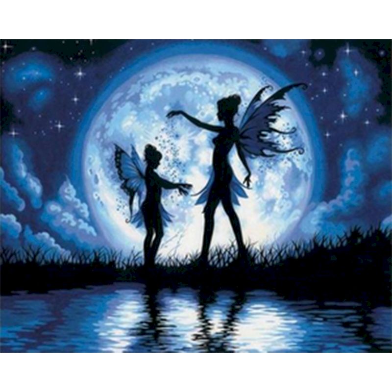 Frame Paint By Number Kit Adult Oil Painting By Number On Canvas Sprite