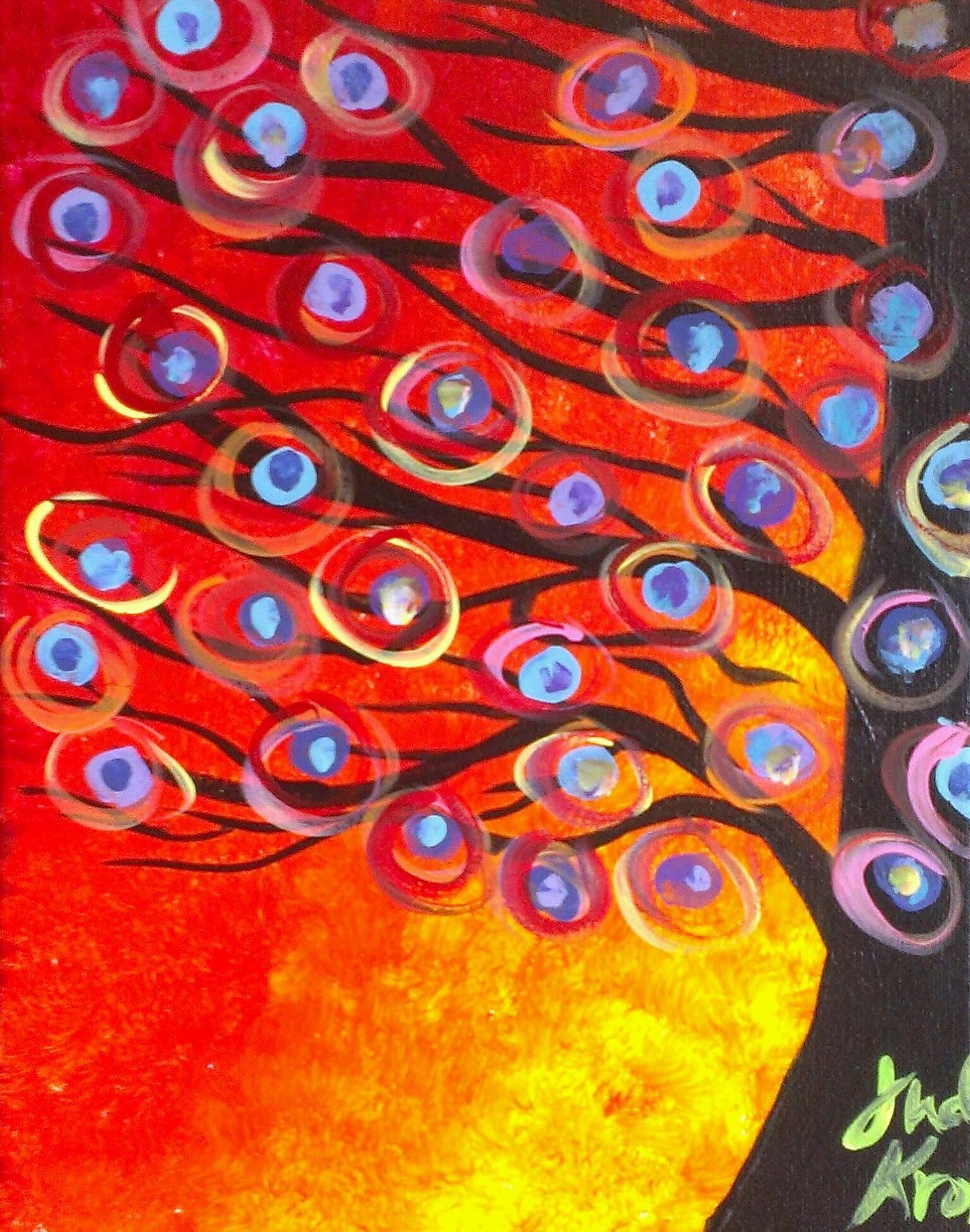 Tree Left Paint Kit (8x10 or 11x14)