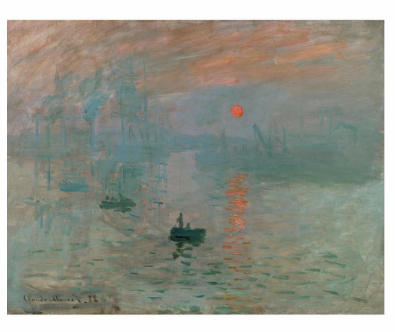 Impression , Sunrise - Claude Monet 5D DIY Paint By Number Kit