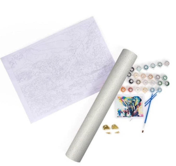 Paint By Number Diy Painting Kit The Hunter