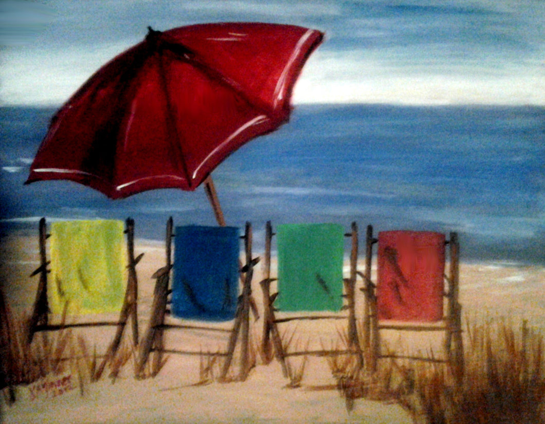 Beach Chairs Paint Kit (8x10 or 11x14)