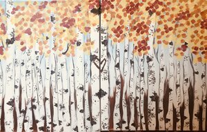 Birch Tree Paint Kit (8x10 or 11x14)