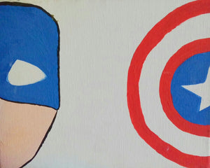 Captain America Paint Kit (8x10 or 11x14)