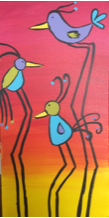 Dali Birds Paint Kit (8x10 or 11x14)