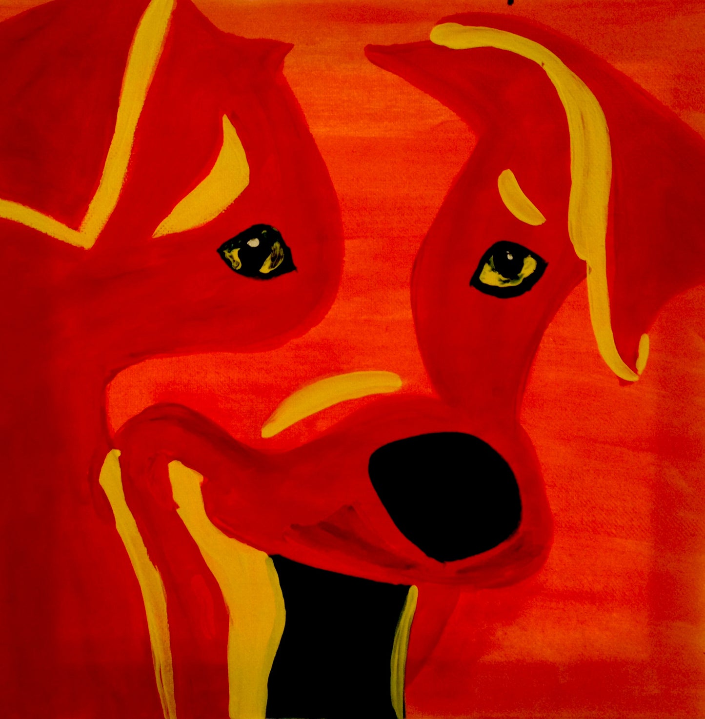 Dog Pop Art Paint Kit (8x10 or 11x14)