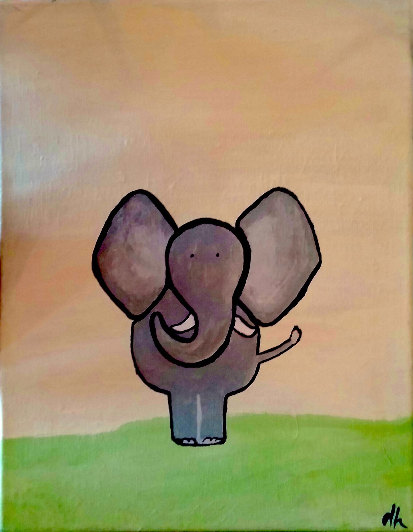 Elephant Paint Kit (8x10 or 11x14)