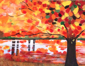 Fall Reflections Paint Kit (8x10 or 11x14)