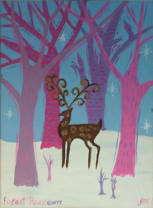 Forest Deer Paint Kit (8x10 or 11x14)