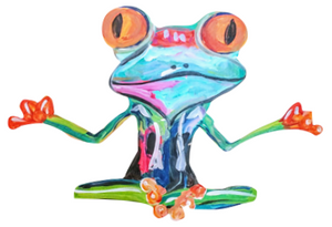 Frog Peace Paint Kit (8x10 or 11x14)