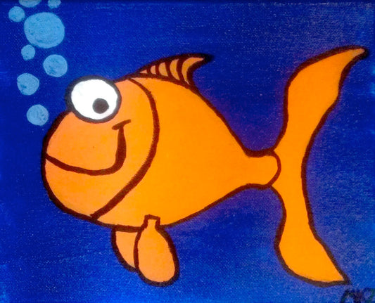 Goldfish Paint Kit (8x10 or 11x14)