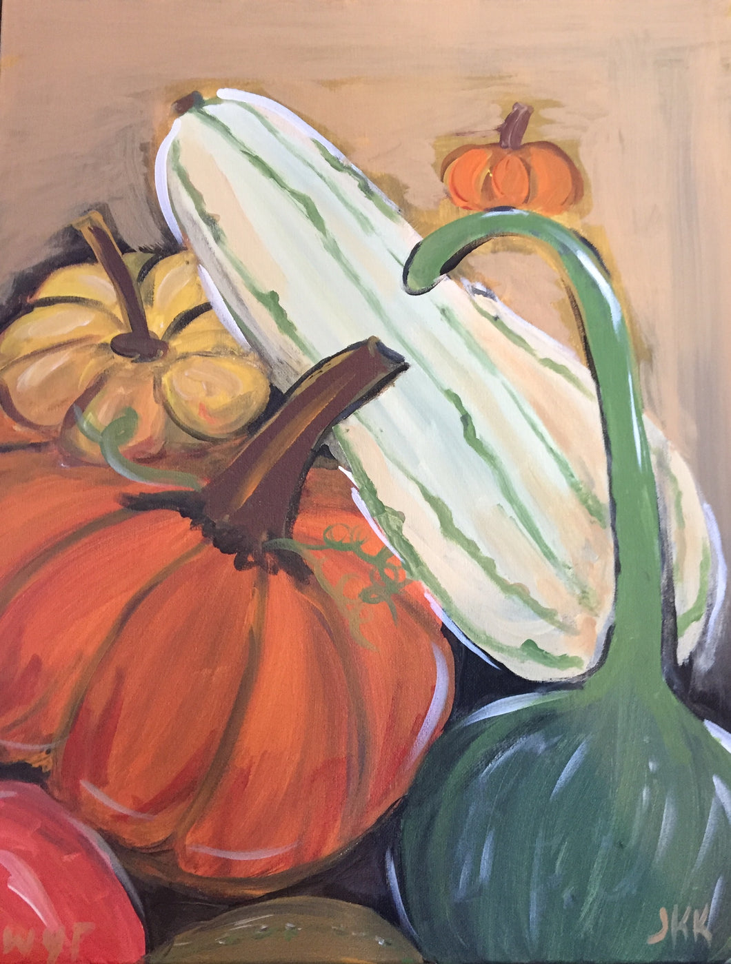 Gourds Paint Kit (8x10 or 11x14)