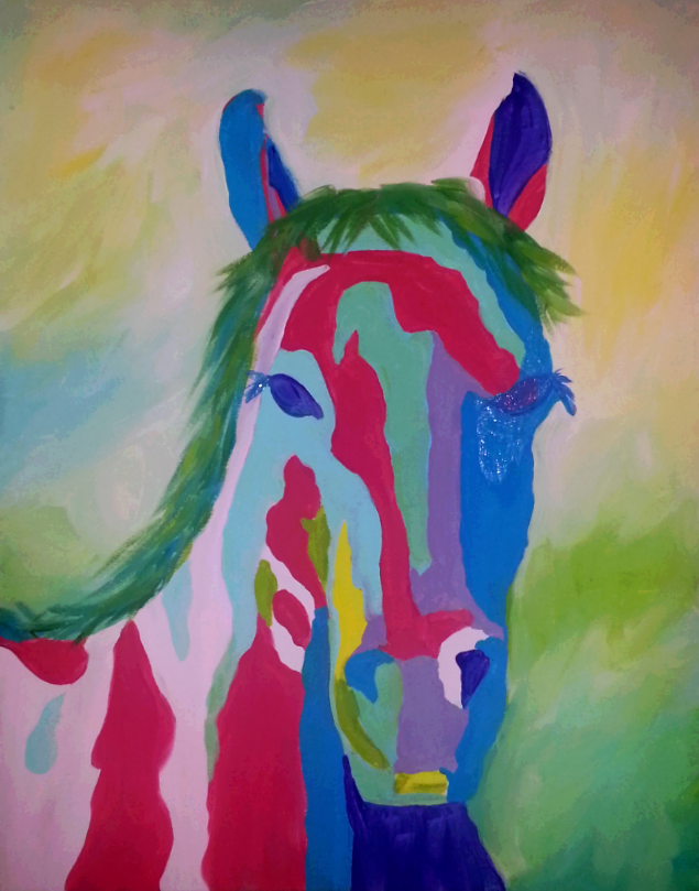 Horse Pop Paint Kit (8x10 or 11x14)