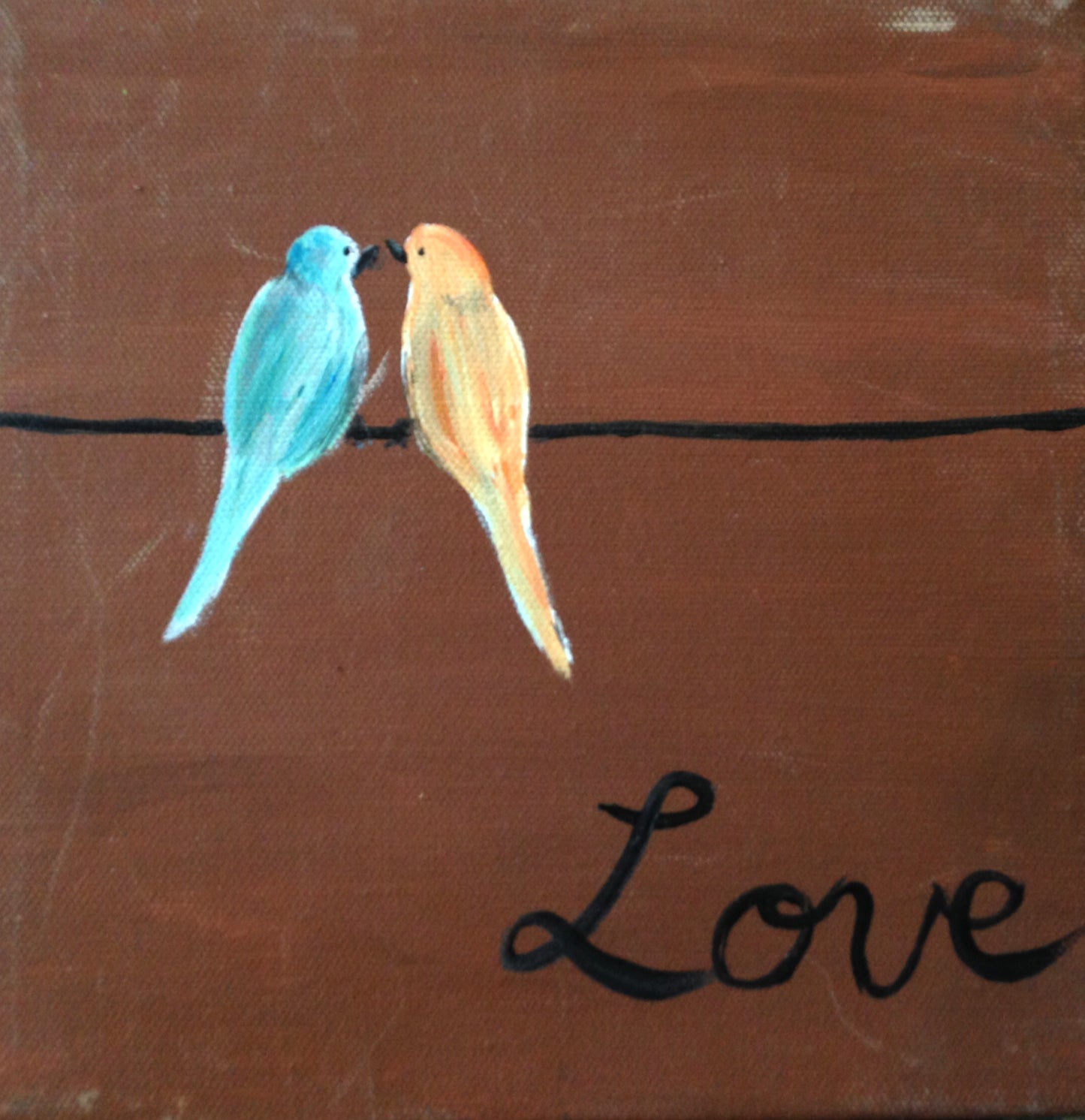 Love Birds Paint Kit (8x10 or 11x14)