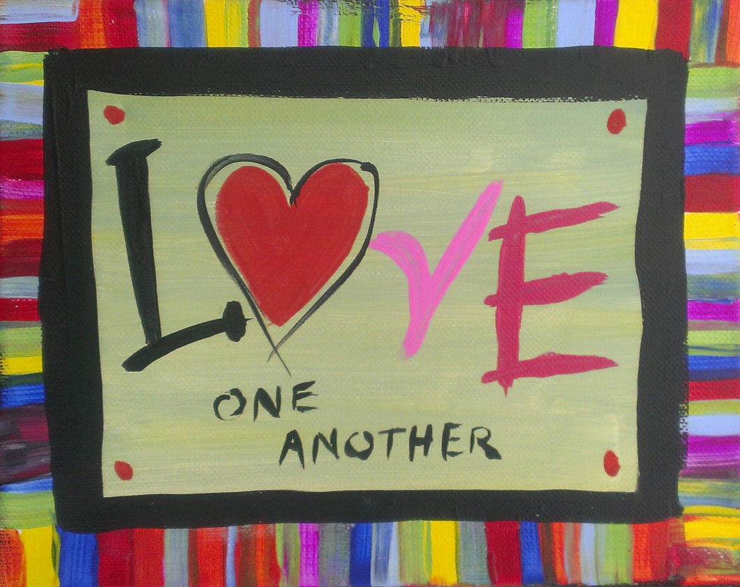 Love One Another Paint Kit (8x10 or 11x14)