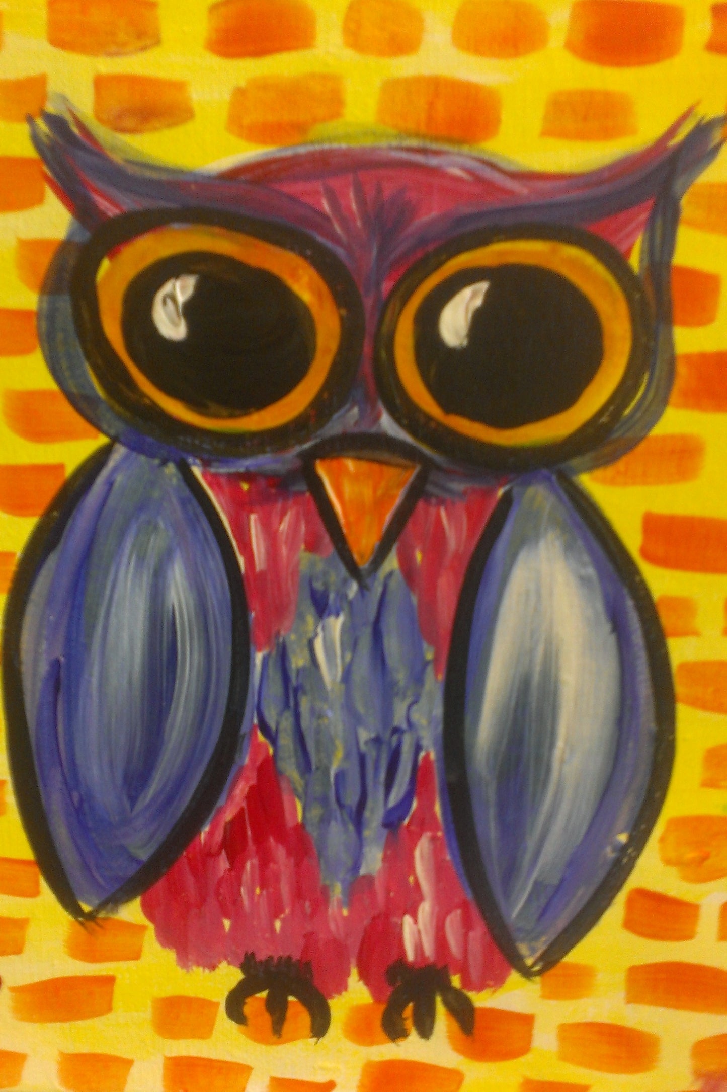 Owl On Tree Paint Kit (8x10 or 11x14)