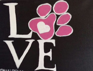 Paw Love Paint Kit (8x10 or 11x14)