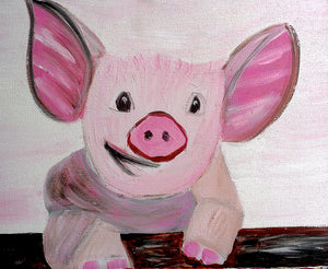 Pig Paint Kit (8x10 or 11x14)