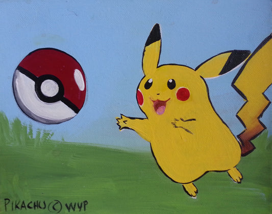 Pikachu Paint Kit (8x10 or 11x14)