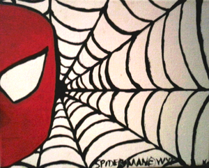 Spiderman Paint Kit (8x10 or 11x14)