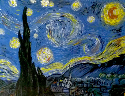 Starry Night Paint Kit (8x10 or 11x14)