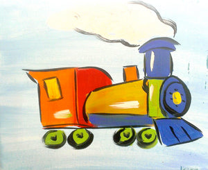 Train Paint Kit (8x10 or 11x14)