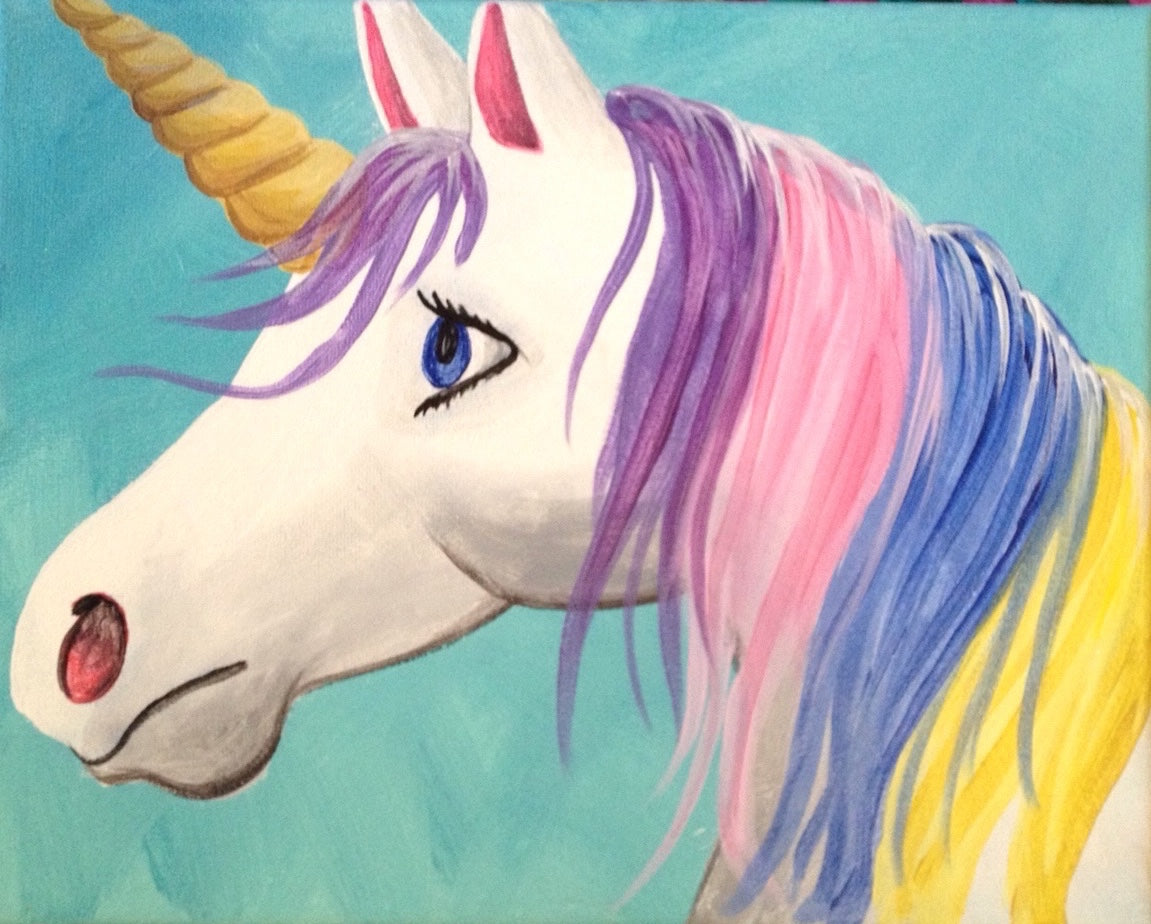 Unicorn Paint Kit (8x10 or 11x14)