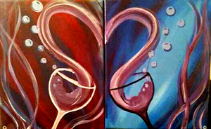 Wine Love Paint Kit (8x10 or 11x14)