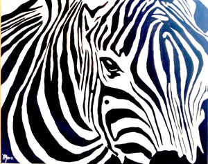 Zebra Paint Kit (8x10 or 11x14)